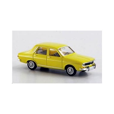 Miniature Renault 12 TS Jaune