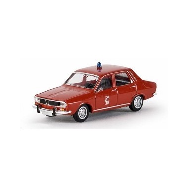 Miniature Renault 12 TS Pompiers