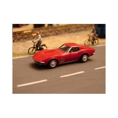 Miniature Chevrolet Corvette C3 rouge