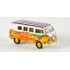 Miniature Volkswagen T1 Kombi Peace and Love