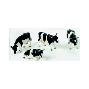 Figurines Vaches Holstein
