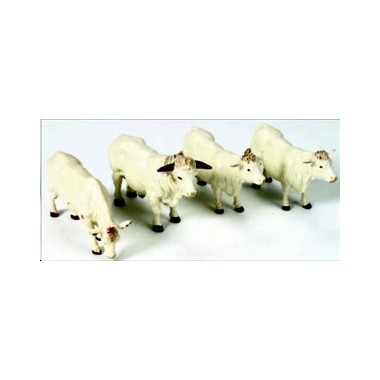 Figurines Vaches Charolaises