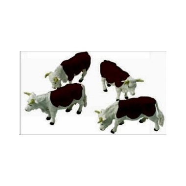 Figurines Vaches Hereford