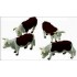 Figurines Vaches Hereford