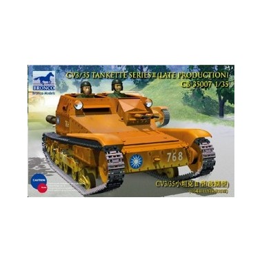 Maquette Tankette CV L3/35 Serie II Italien, 2ème GM