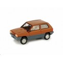 Miniature Fiat Panda 45 marron 1980