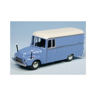 Miniature Opel Blitz 1,75t fourgon bleu/blanc