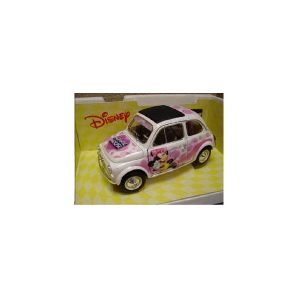 Miniature Fiat Disney 500 Minie - francis miniatures
