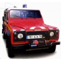 Miniature Land Rover Defender Pompiers