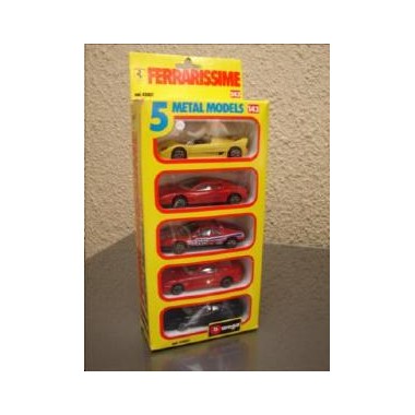 Miniature Ferrari Coffret 5 voitures