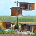 Chenils en bois (vrai bois)
