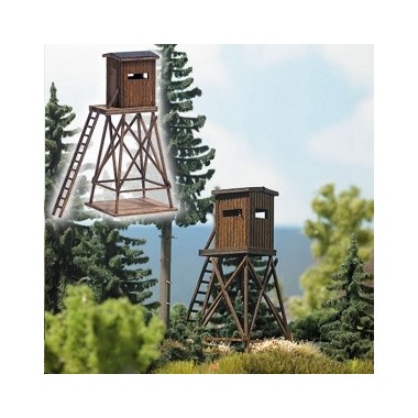 Mirador de chasse en bois (vrai bois)