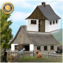 Etable à chèvres en bois (vrai bois)