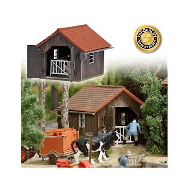 Cabane de pesage de bestiaux en bois (vrai bois)
