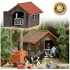 Cabane de pesage de bestiaux en bois (vrai bois)