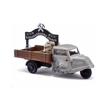 Miniature Tempo 3 roues transport de charbon