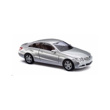 Miniature Mercedes Classe E coupé gris métallisé