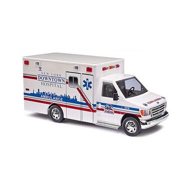 Miniature Ford E-350 Downtown Hospital New York