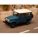 Miniature Toyota Landcruiser J4 Hardtop bleue