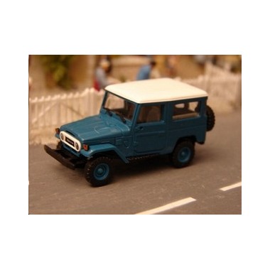 Miniature Toyota Landcruiser J4 Hardtop bleue