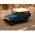 Miniature Toyota Landcruiser J4 Hardtop bleue