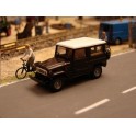 Miniature Toyota Landcruiser J4 Hardtop noire