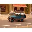 Miniature Toyota Landcruiser "Offroad" bleue