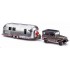 Miniature Toyota Land Cruiser et remorque "Hospital", aspect sali