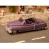 Miniature Cadillac cabriolet lilas 1952