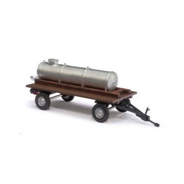 Miniature remorque agricole avec citerne