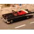 Miniature Chevrolet Bel Air cabriolet noire 1957