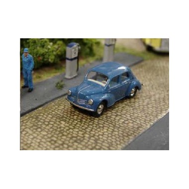 Miniature Renault 4CV Bleue 1956