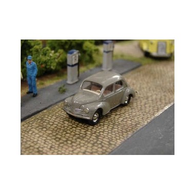 Miniature Renault 4CV Grise 1956