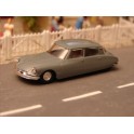Miniature Citroen DS19 bleu-gris 1955