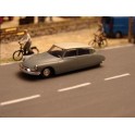 Miniature Citroen DS19 grise toit blanc 1955