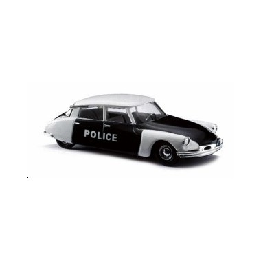 Miniature Citroen DS19 Police