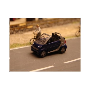 Miniature Smart Cabriolet grise 1999 Miniature Smart Cabriolet grise 1999