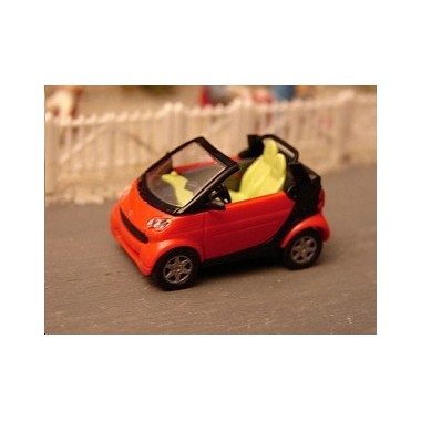 Miniature Smart Cabriolet rouge 1999