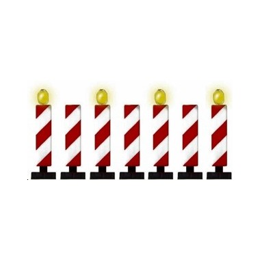 Balises de chantier lumineuses, kit de complément