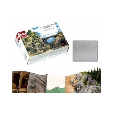 Mortier de construction 500 grs, coloris gris