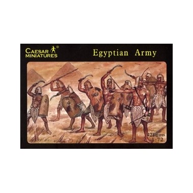 Figurines maquettes Armée égyptienne de Ramses II, 1275 avant JC