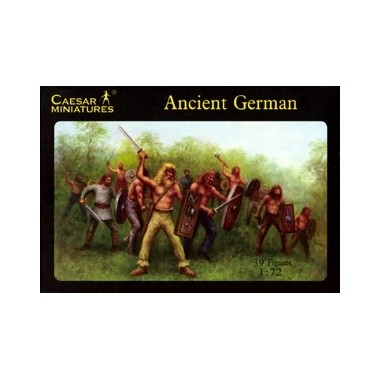 Figurines maquettes Guerriers germains, 1er Siècle après JC