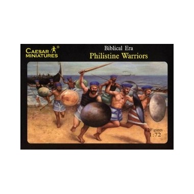 Figurines maquettes Guerriers philistins, 1050 avant JC