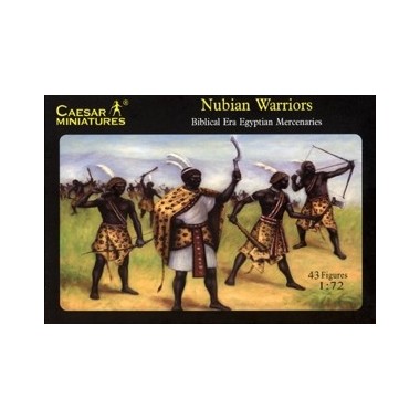 Figurines maquettes Guerriers nubiens, 1250 avant JC