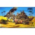 Figurines maquettes Infanterie Afrika Korps, 2ème GM