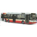 Miniature Scania Bus urbain rouge/blanc