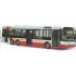 Miniature Scania Bus urbain rouge/blanc