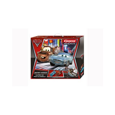 Coffret Circuit Carrera Go !!! Cars 2 - Secret Mission 1/43