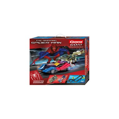 Coffret Circuit Carrera Go !!! The Amazing Spider-Man Lizard vs Spiderman 1/43