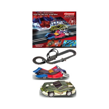 Coffret Circuit Carrera Go !!! The Amazing Spider-Man Manhattan Madness 1/43
